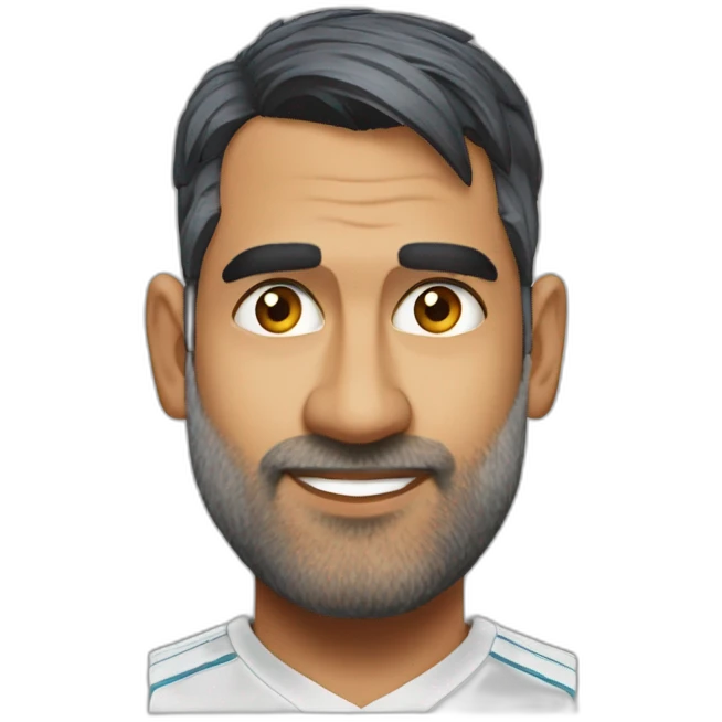 Mahendra Singh Dhoni emoji