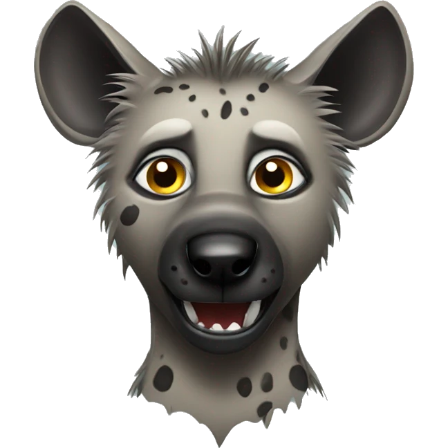 Wet hyena  emoji