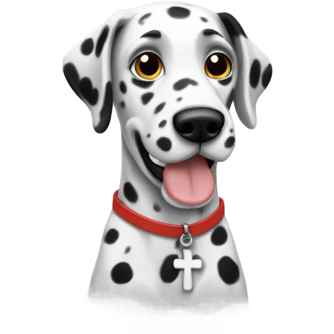Dalmatian Christian emoji