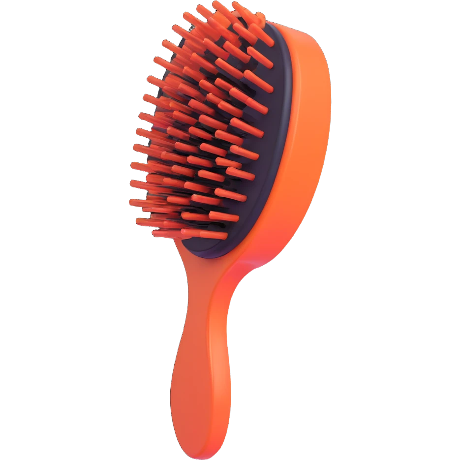 hair brush emoji