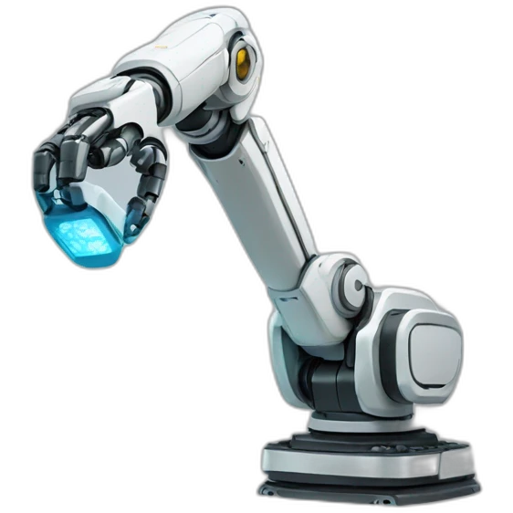 a robotic arm emoji