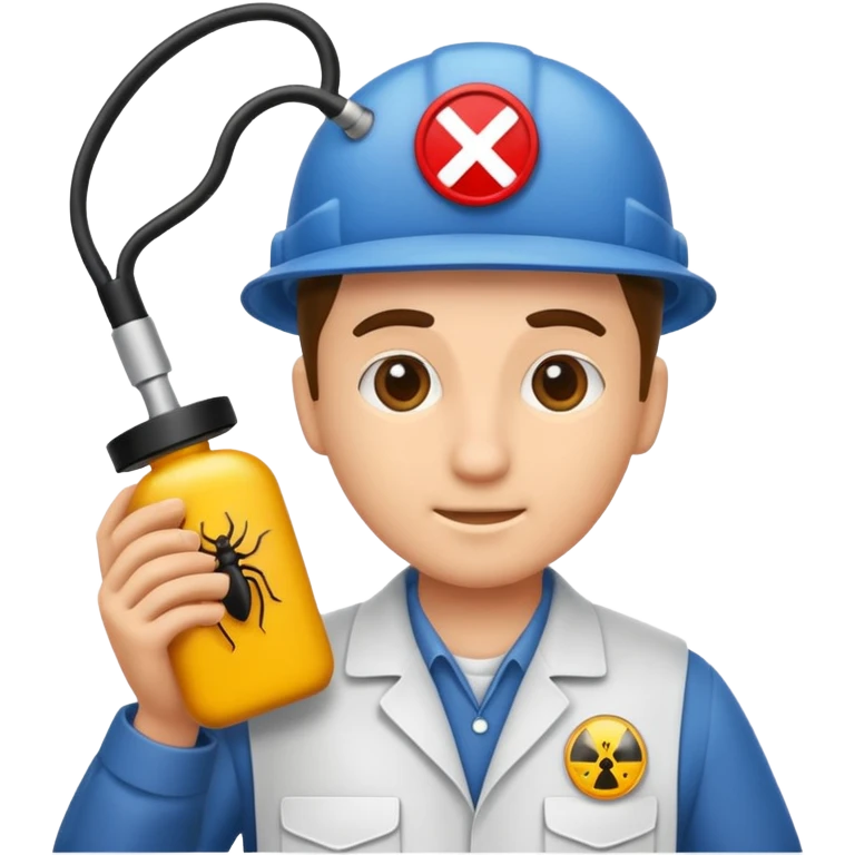 Pest control technician
 emoji
