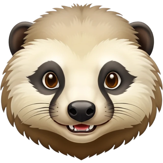 Honey badger that said hi emoji