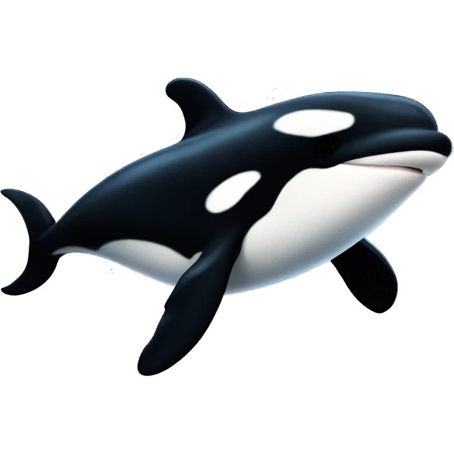 cute killer whale emoji