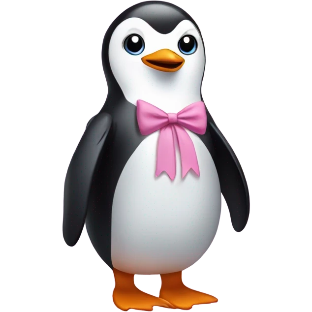 Penguin wearing a tutu  emoji
