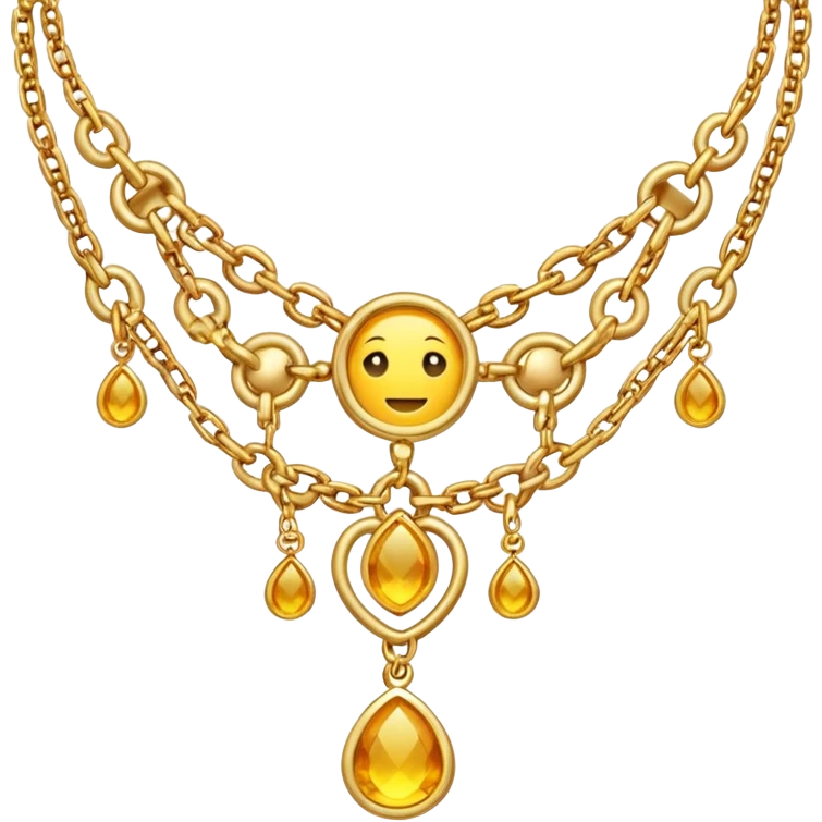 All stars immunity necklace emoji