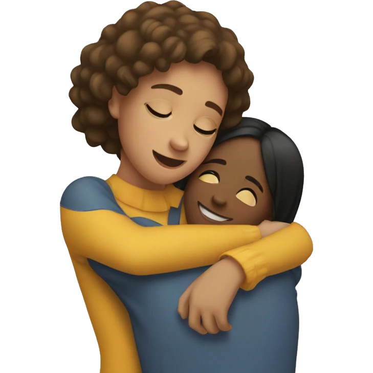girl hug girl  emoji