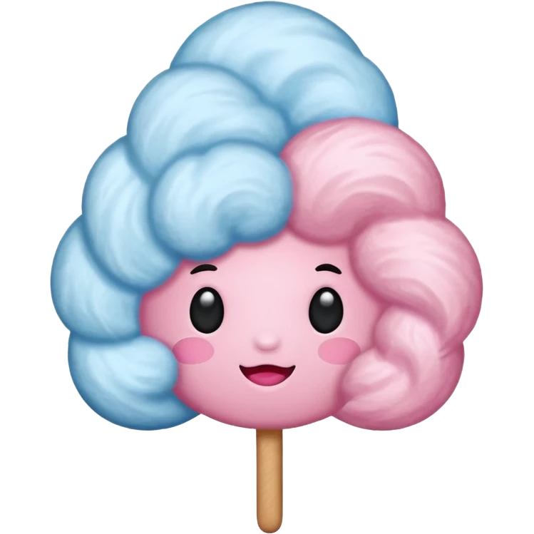 cotton candy emoji