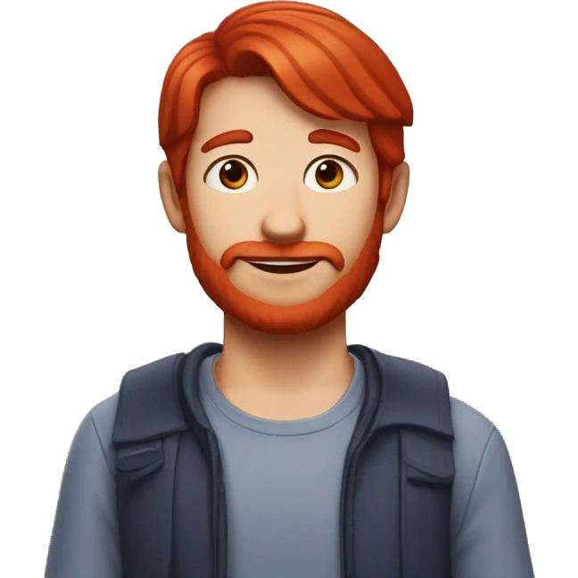 Red hair takis man named timo emoji