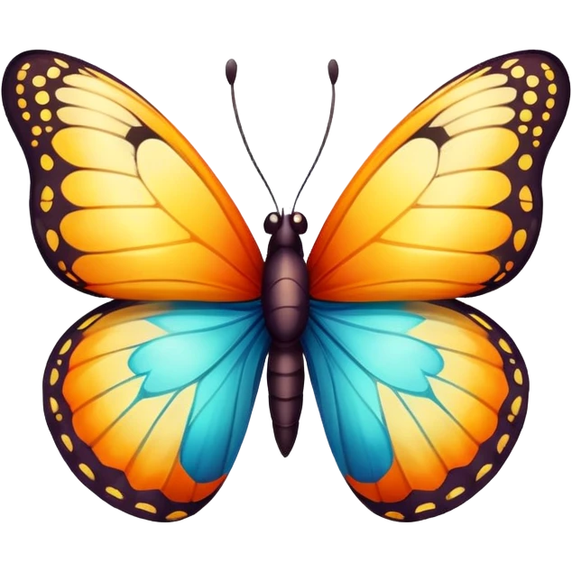 Happy butterfly  emoji