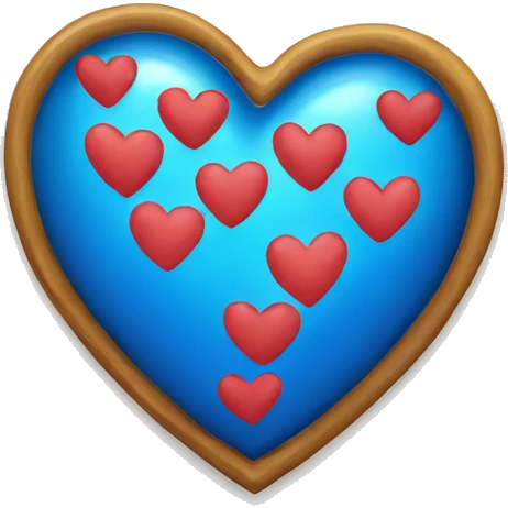 Corazones azul  emoji