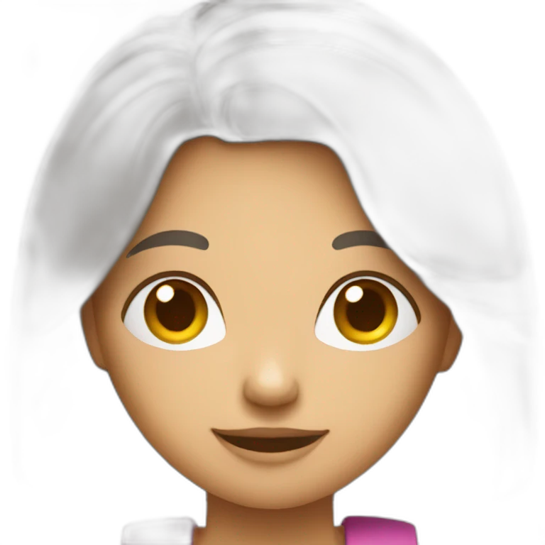 Chat sur une personne emoji