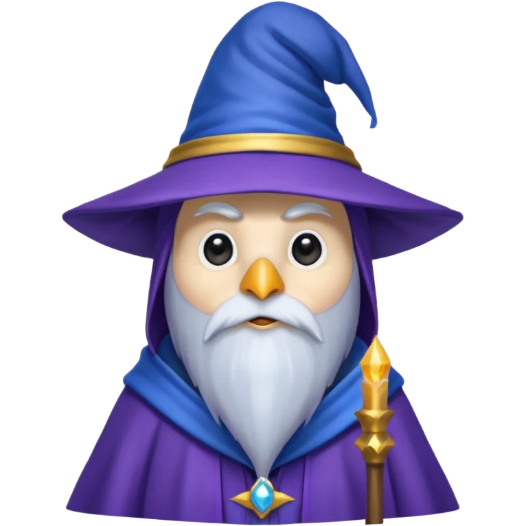 Penguin Wizard emoji