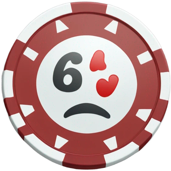 poker chip emoji
