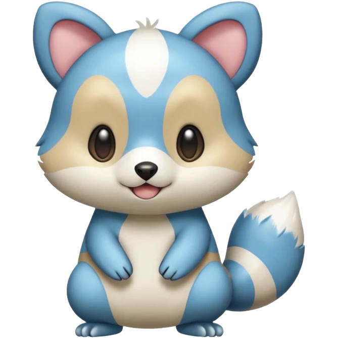Oshawott-Furret-fusion emoji
