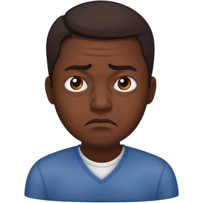 Quero que esse emoji tenha a expressão de nojo 🙎🏾‍♂️ emoji