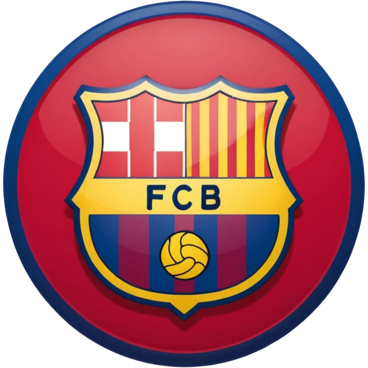 fc barcelona logo emoji