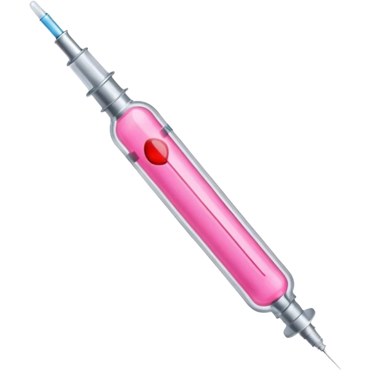 Seringa rosa emoji