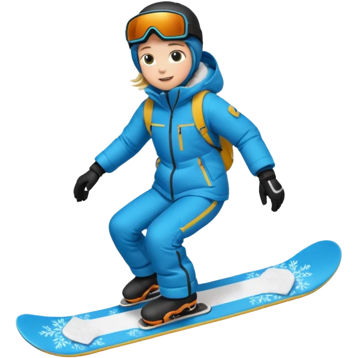 Snowboarding emoji