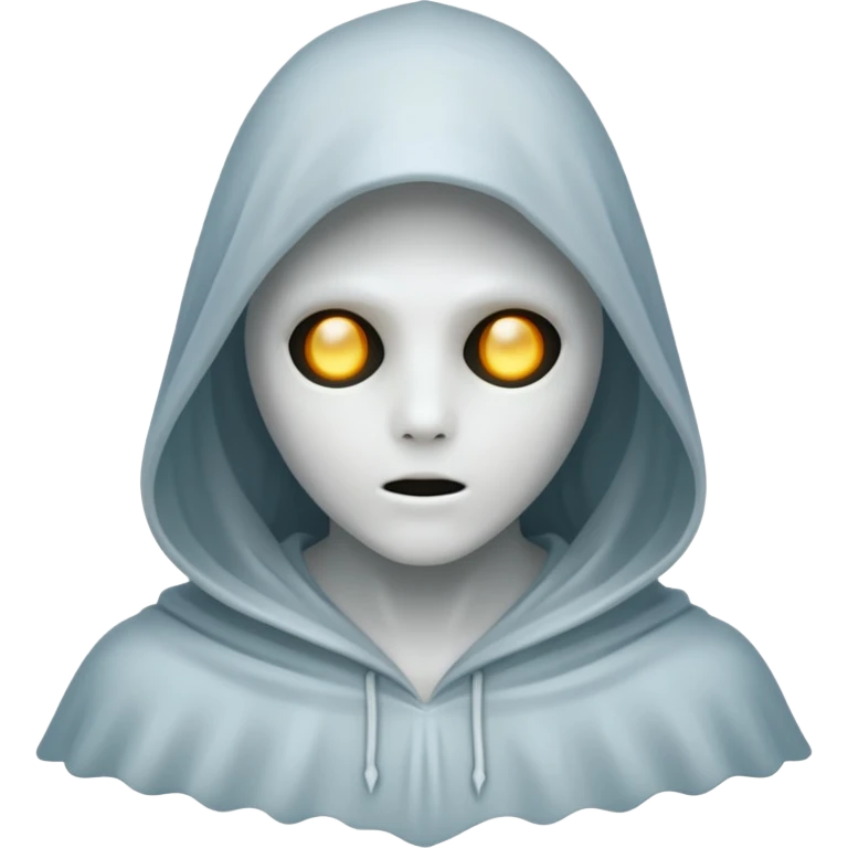 hooded ghost emoji