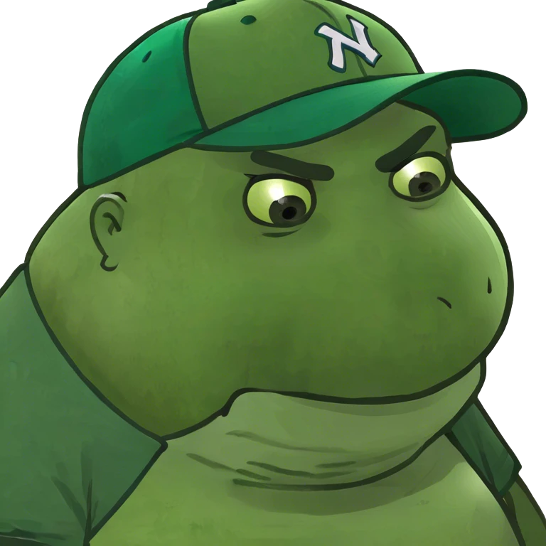 Fatass black man emoji