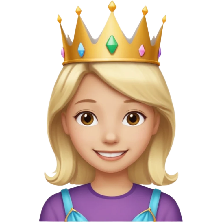 Birthday princes emoji