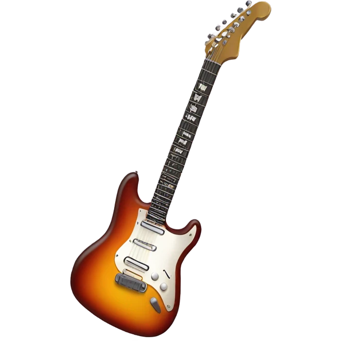 A rockstar emoji where it’s an electric guitar  emoji