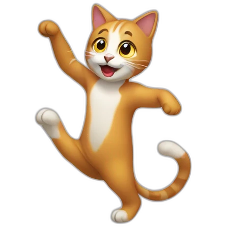 gato bailando emoji