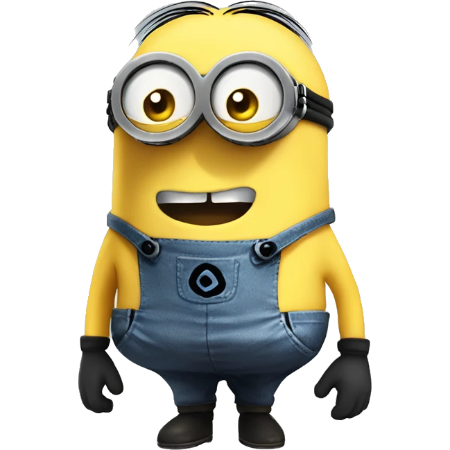 Teleporting Despicable 4 character mega minion  emoji