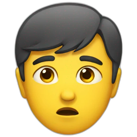 Sad emoji
