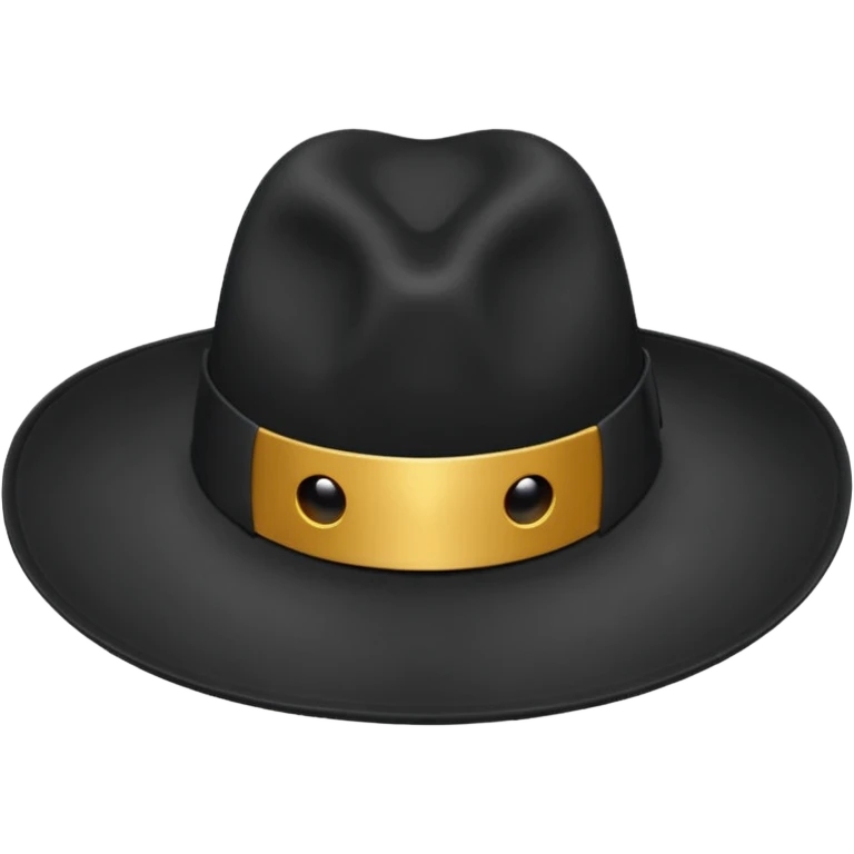 Black hat 🧢 emoji