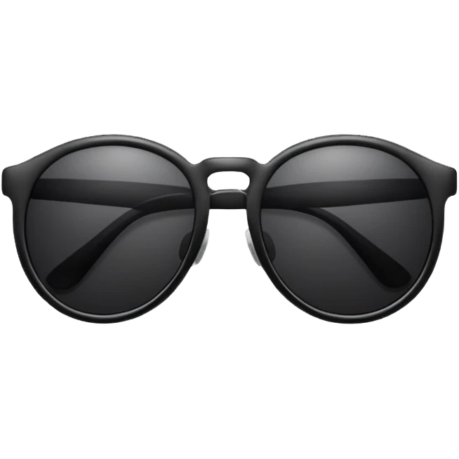 Óculos de sol preto emoji