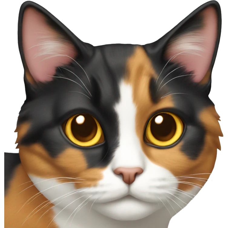 Calico cat emoji