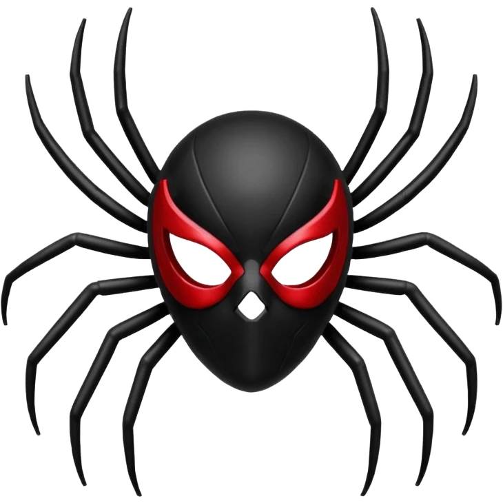 Spider mask  emoji emoji