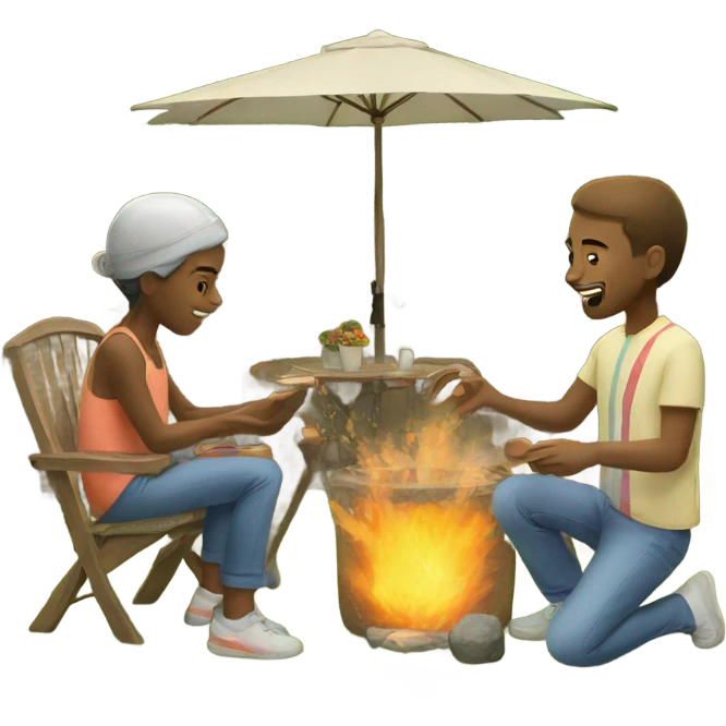 Backyard activities  emoji