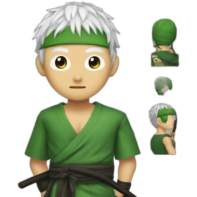 Zoro roronoa emoji
