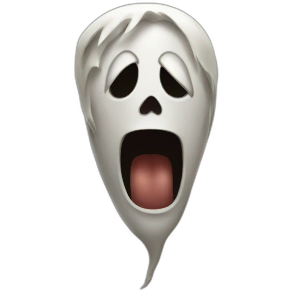 Scream emoji