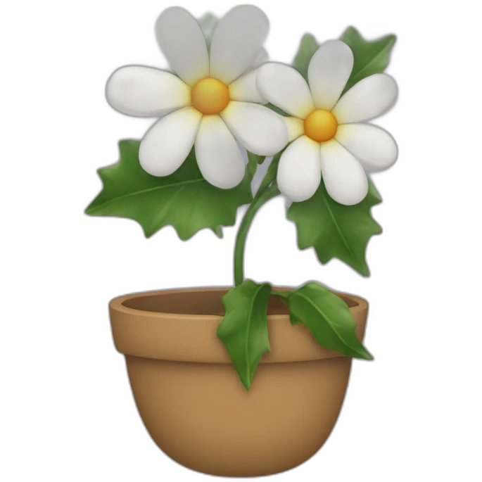 Noël fleuri emoji