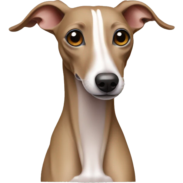 Tan Italian greyhound emoji