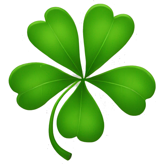 5 leaf Clover  emoji