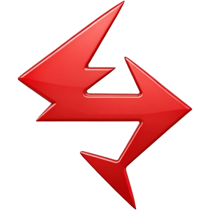 red arrow icon emoji
