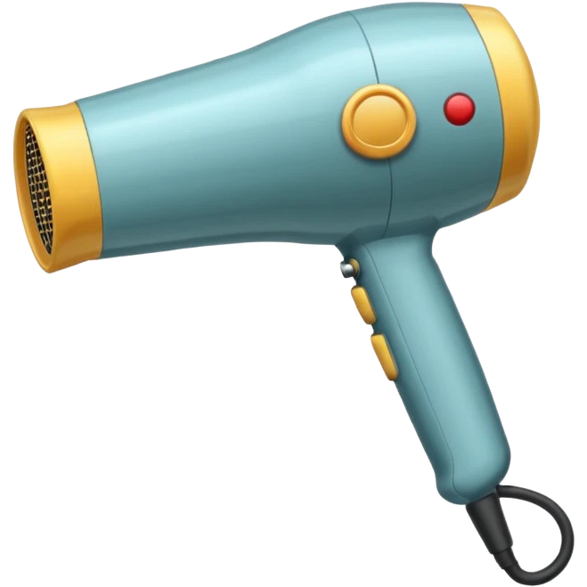 hair dryer emoji