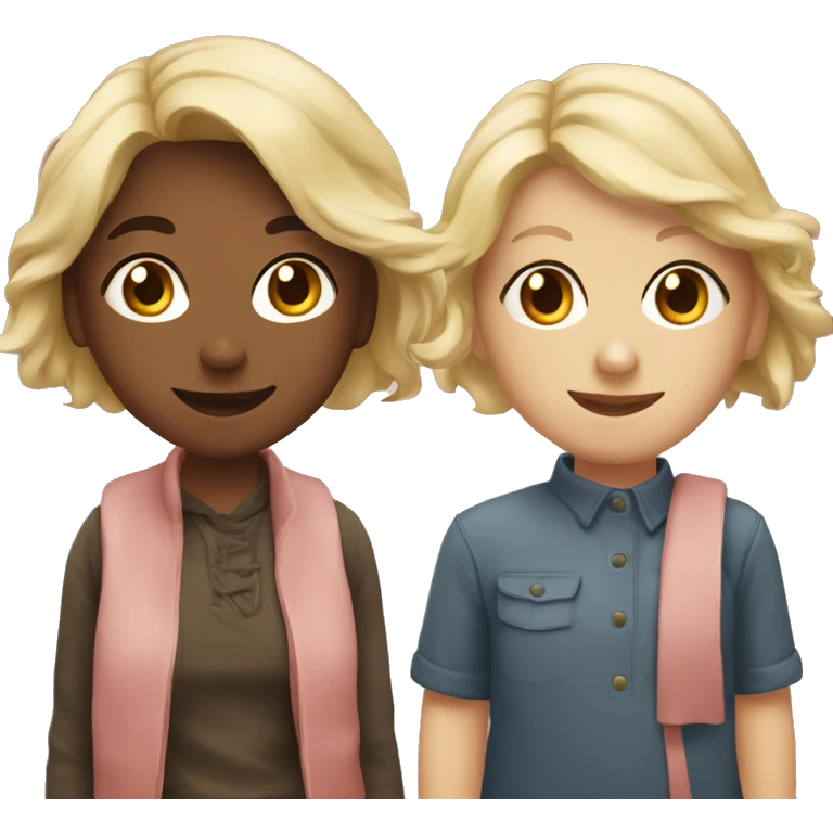 Drei freundinnen emoji