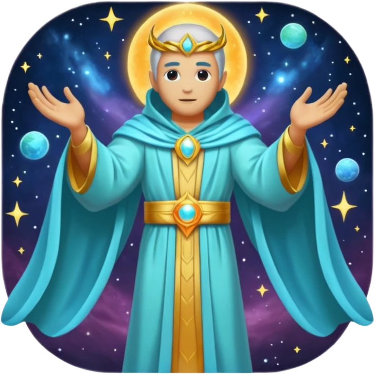 cosmic god emoji