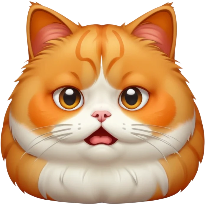 fat cat crying emoji