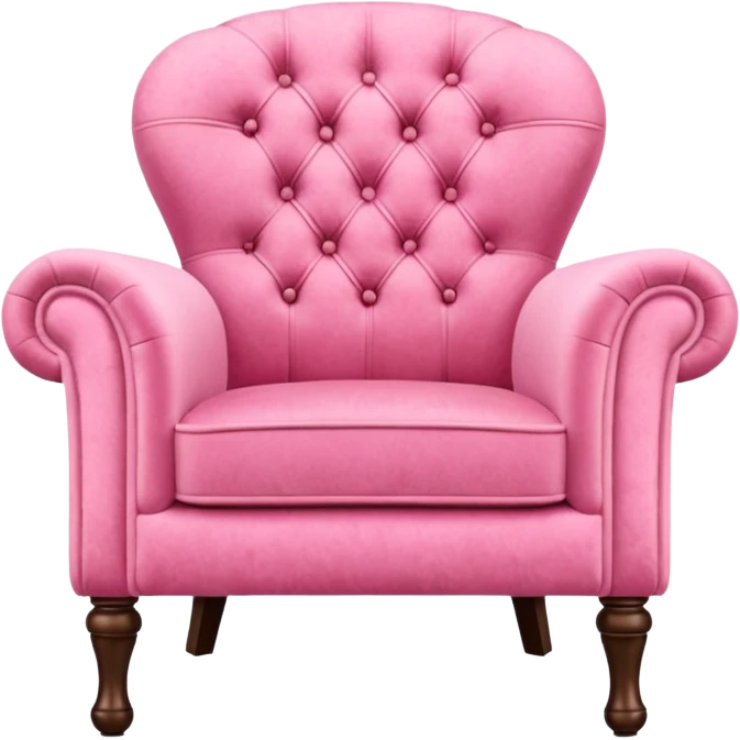 fabrics pink chair emoji