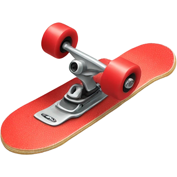 red skateboard  emoji