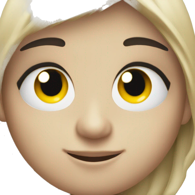 smile eyelash emoji
