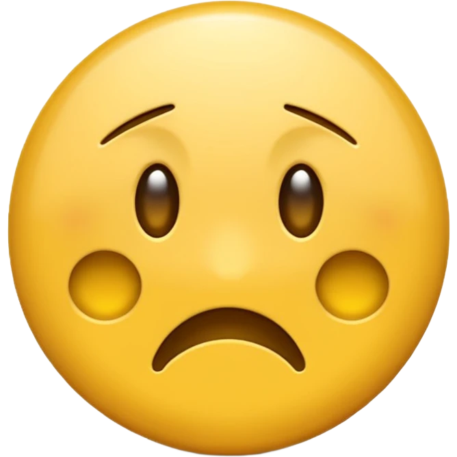 trauriges Emoji hinter Gittern emoji