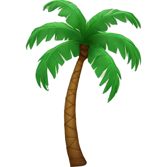 Palm tree emoji